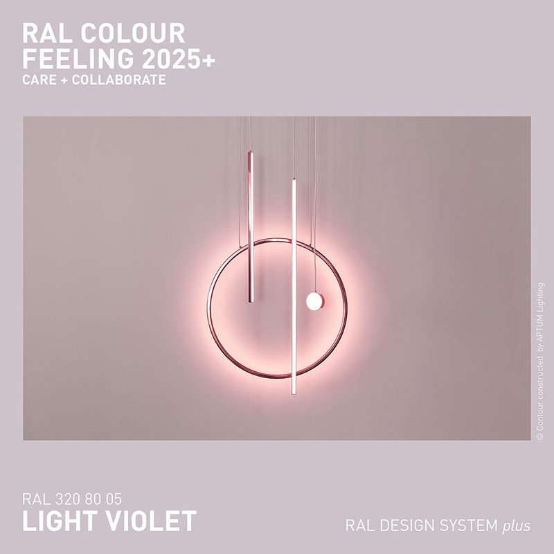 RAL 320 80 05 淡紫羅蘭